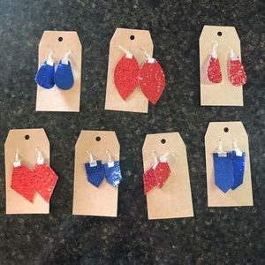 Handmade Leather Earrings